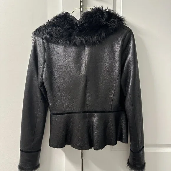 Zac Posen Women's Shearling Jacket - Picture 4 of 8